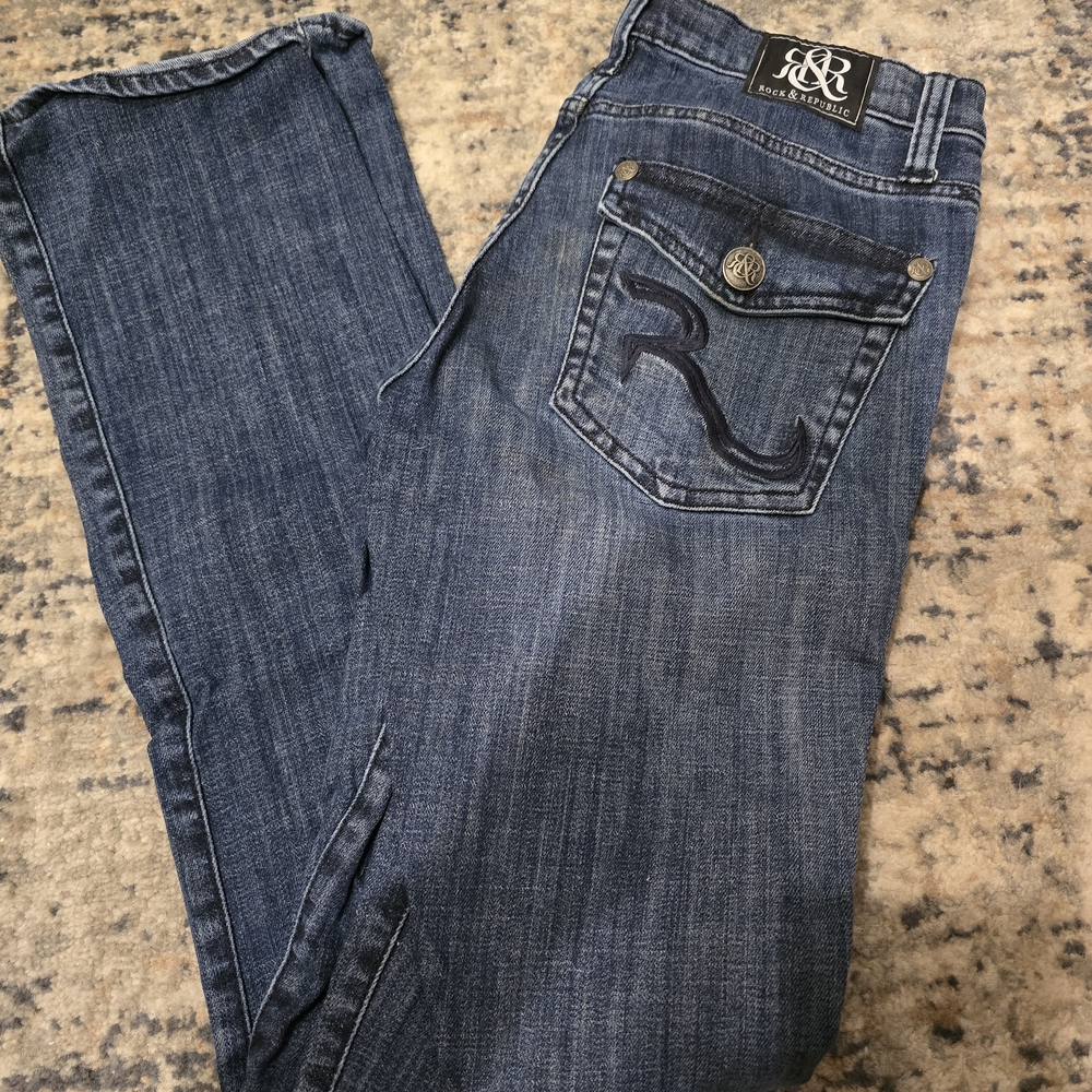 Rock & Republic Women's Classic Denim Boot Cut Jeans